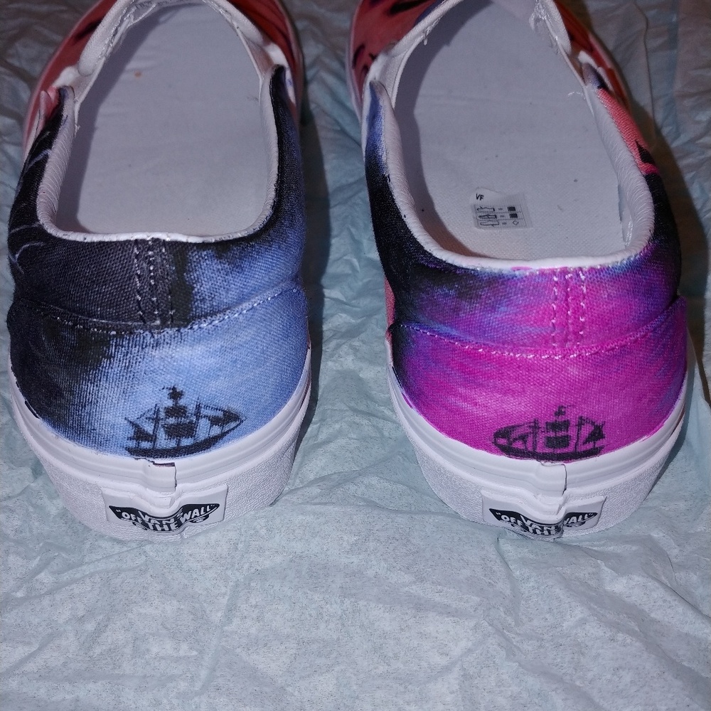 Vans Hand Customized New - Picture 3 of 8